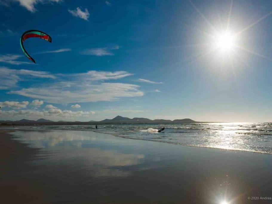 Apartmán Famara, Apto. En Zona Tranquila A 200M Del Mar. Exteriér fotografie